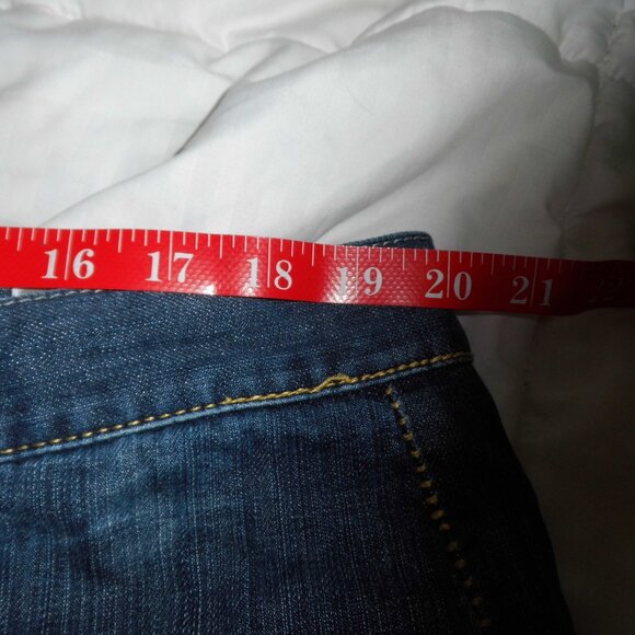 VINTAGE Y2K BAGGY HIP HOP EMBROIDERED DENIM SHORTS IN MENS SZ 40 - Picture 13 of 14